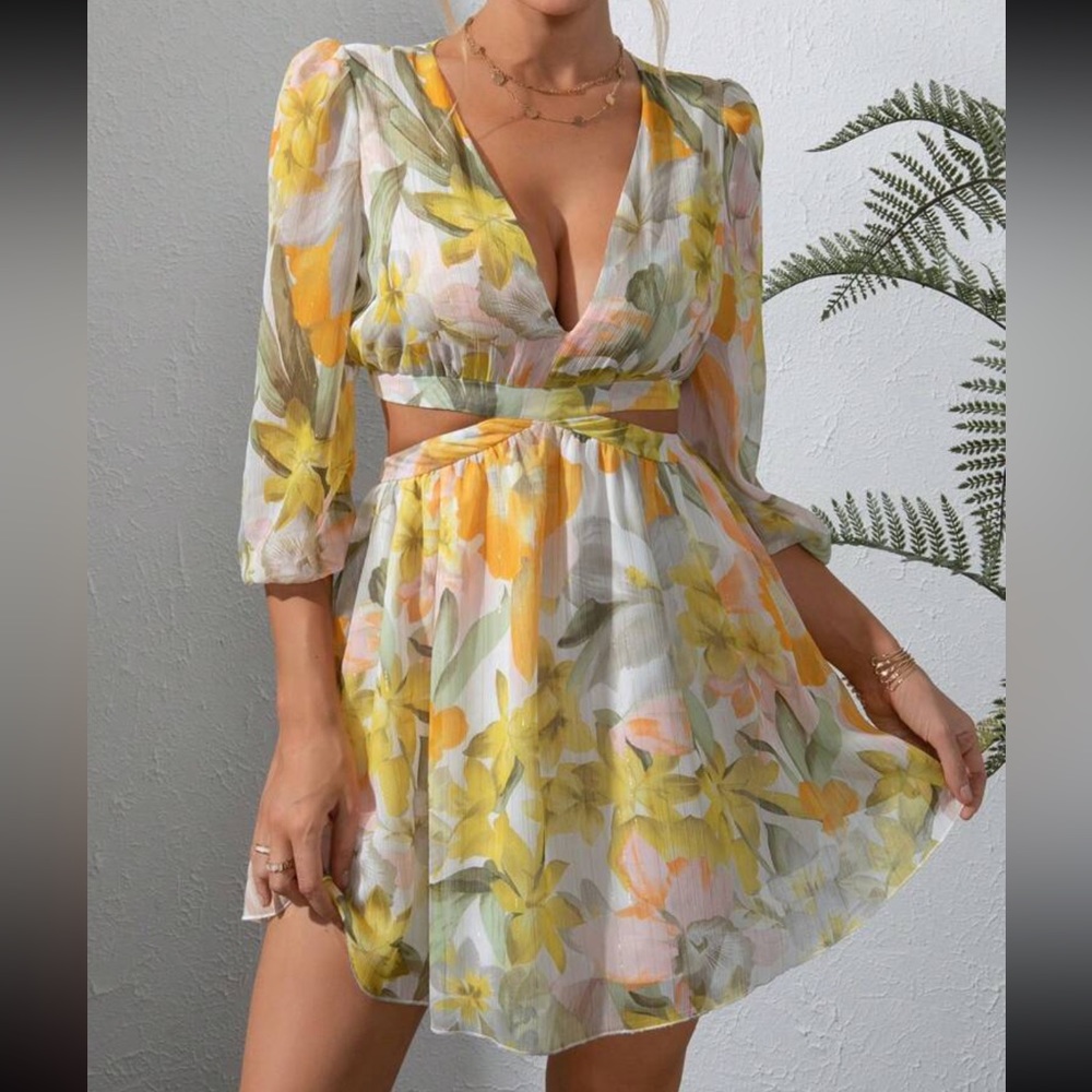 NWOT SHEIN Cut-Out Dress